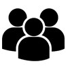 Three Person Clipart Icon