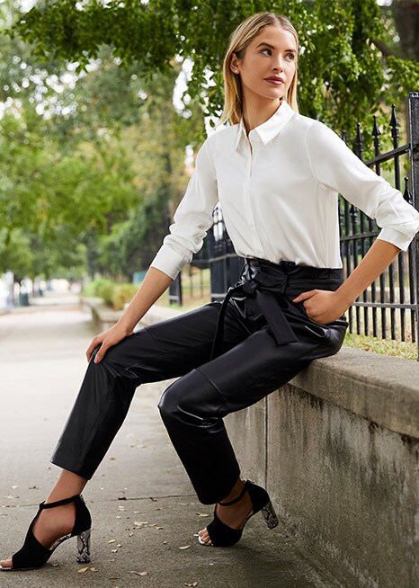 Shop 40% off selected styles on Leather & Faux Leather