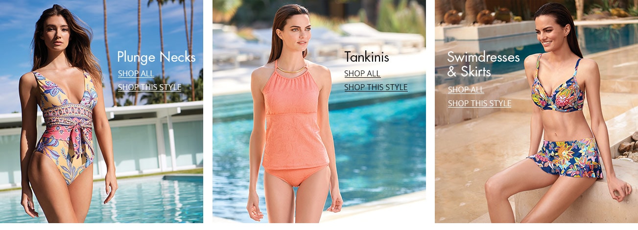 Shop women's swimwear styles on Dillards.com