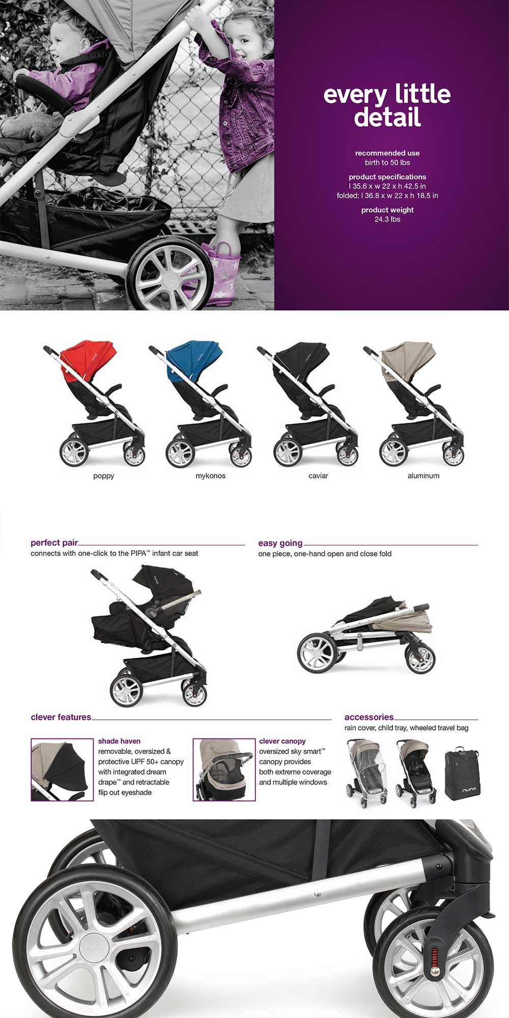 Nuna Tavo Aluminum 2024 elgincountymidwives
