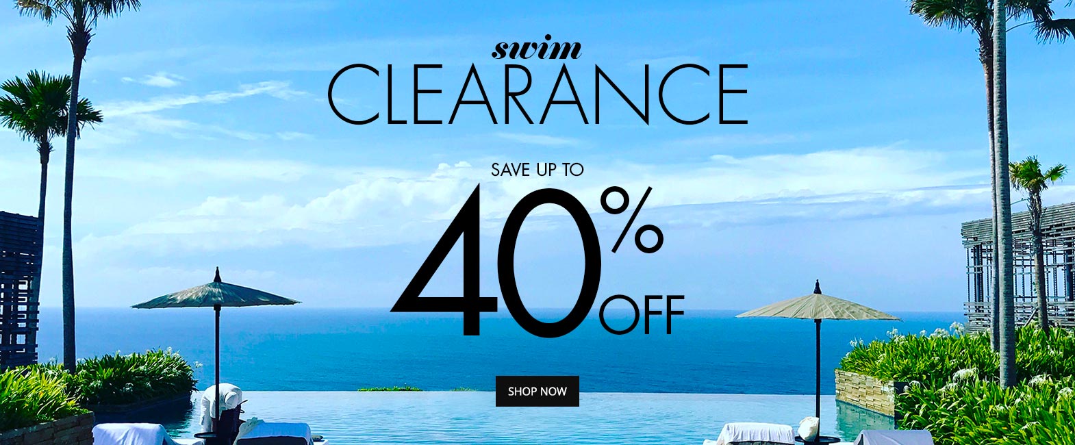 Shop the swimwear clearance sale