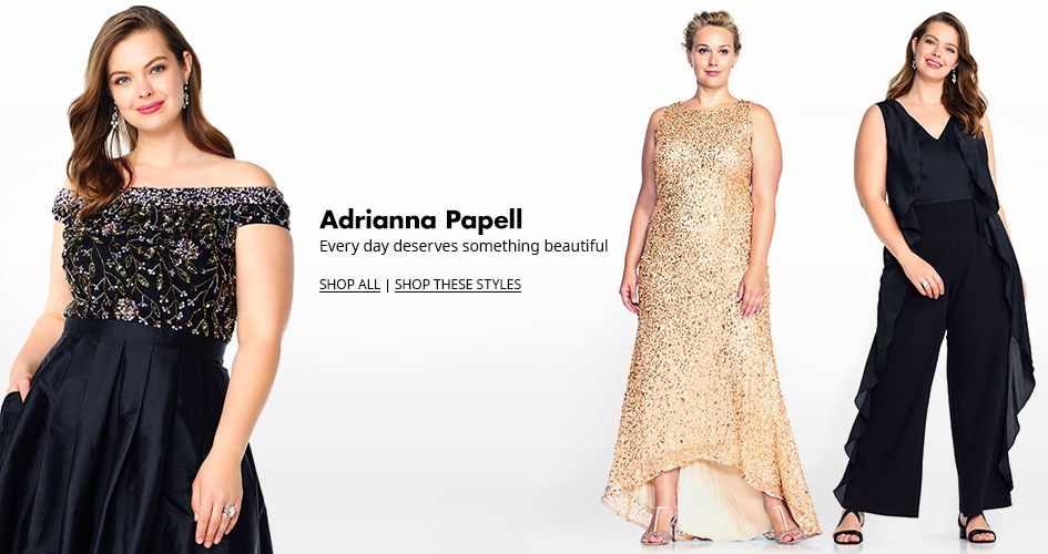 Plus size gowns for women dillards clearance