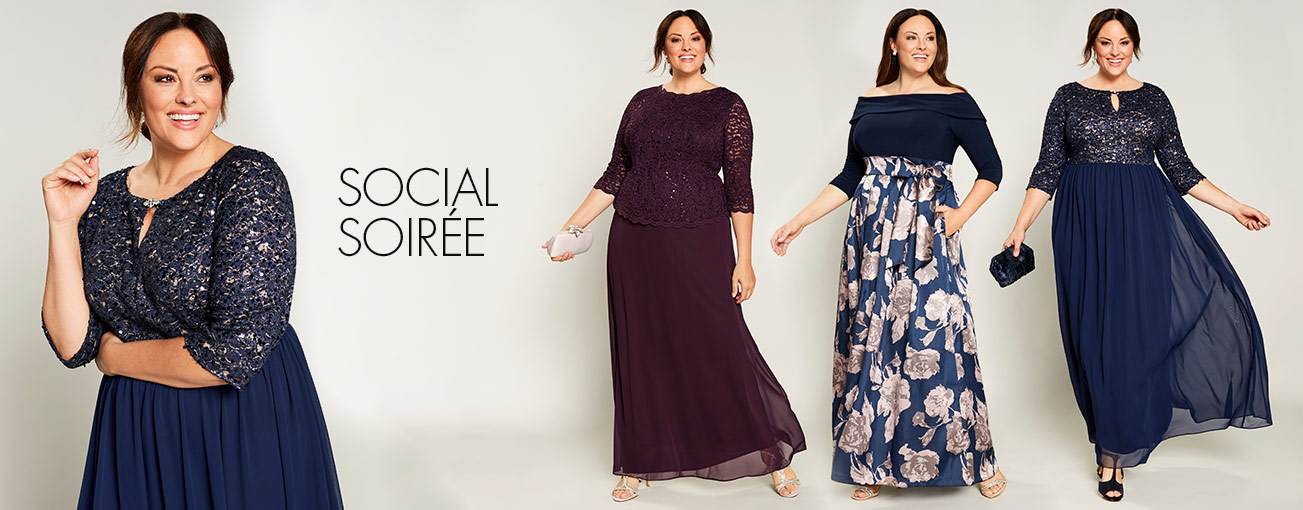 dillards plus size dresses for special occasions