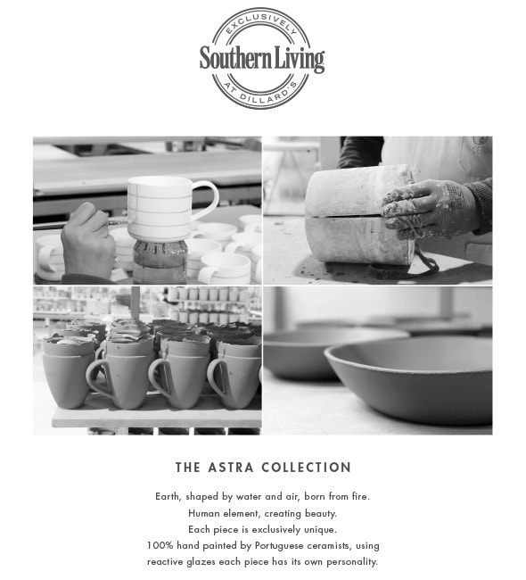 Southern Living Astra Collection Glazed Belly Coffee Mugs, Set of