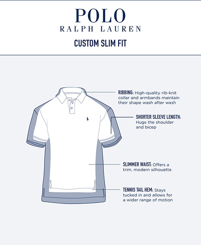 ralph lauren polo shirts custom fit